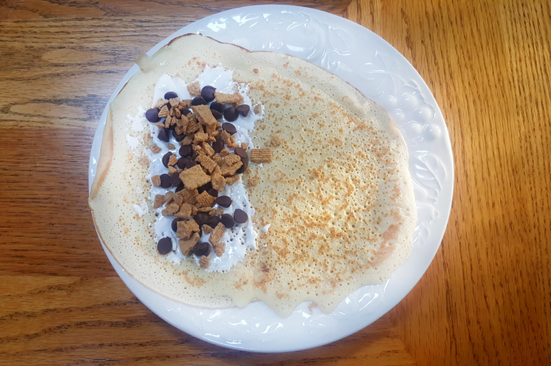 Illustration for article titled Combine s'mores with crepes for happy campers